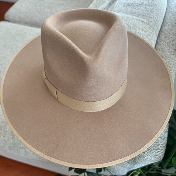 Lack of Color Zulu Rancher Fedora Hat Small 55cm  Color Sand main image 5